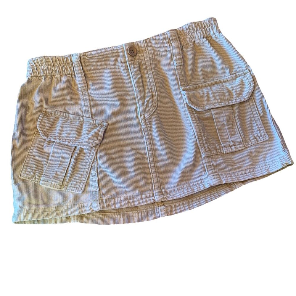 BDG Urban Outfitters Corduroy Micro Mini Skirt Academia School Preppy Sz Small